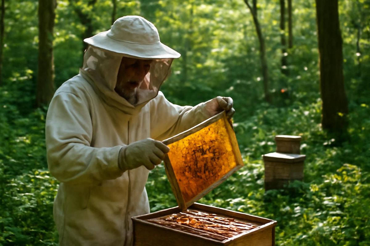 In the context of climate change and biodiversity loss, honey transcends mere sustenance