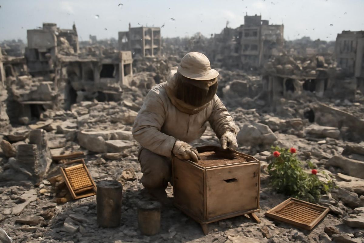 La guerre de destruction menée par Israël contre Gaza a ralenti avec le cessez-le-feu, tandis…