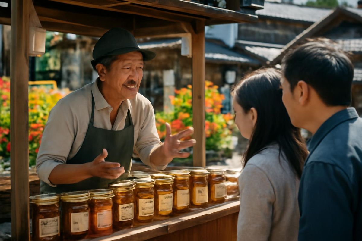 Apicultores uit Neuquén hebben hun krachten gebundeld en hebben organische honing naar Japan…