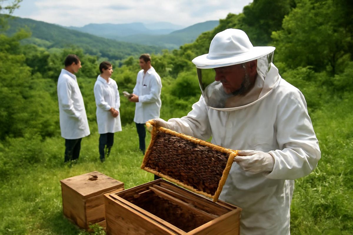 Im Rahmen eines Zuchtprojekts in Ordu wird die Produktivität und Varroaresistenz der…