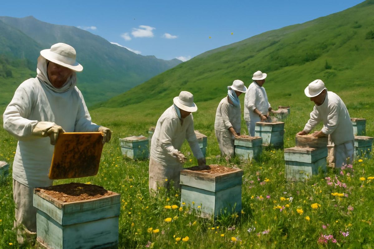 Beekeepers in Erzincan are preparing their hives for the upcoming harvest, expected to start…