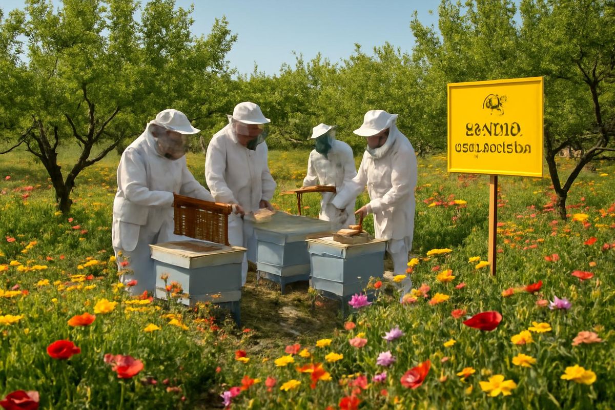 Büyükşehirde artan kovan sayısı, arı üretimini destekliyor.