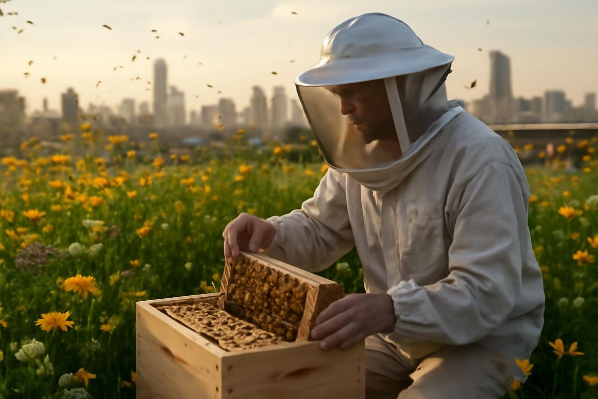 Et si le secret de la détente résidait dans le bourdonnement apaisant de milliers d'abeilles…