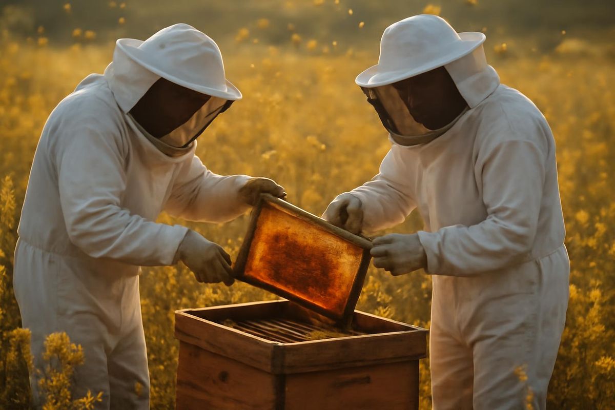 アンカラのチュブク地区で、養蜂家たちが花蜜の収穫を行っています。オヴァジク村で500群の蜂を飼育しているテヴフィク・ウル氏は、高地と豊かな植生が蜜の生産において重要な利点をもたらすと述べまし…