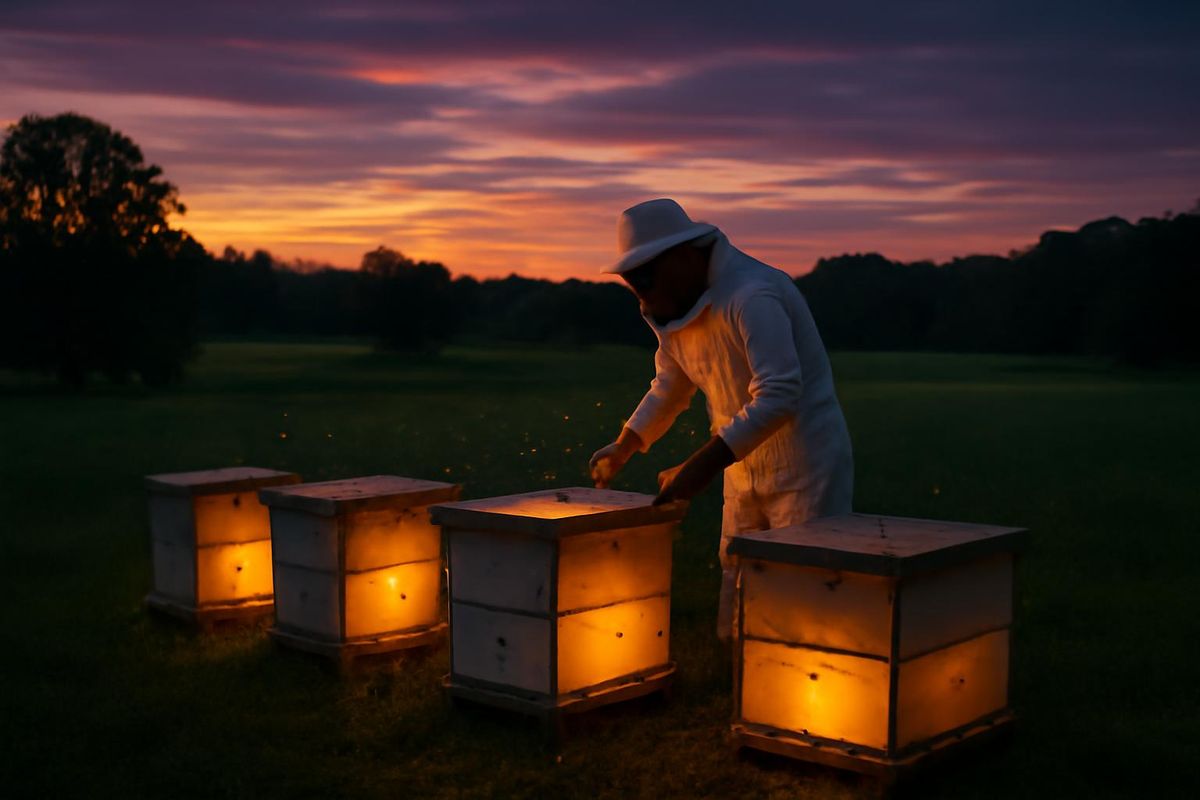 Alabama beekeepers create remarkable effects for film production.