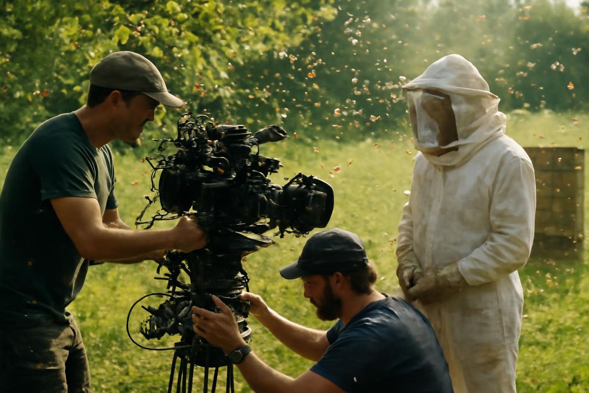 マシュー・マコノヒーが出演する新作映画「アムジア・キングのライバル」が先週公開され、アラバマ州のミツバチを使用しています。この映画は、小さな町のハチミツビジネスを守る養蜂家の奮闘を描いていま…