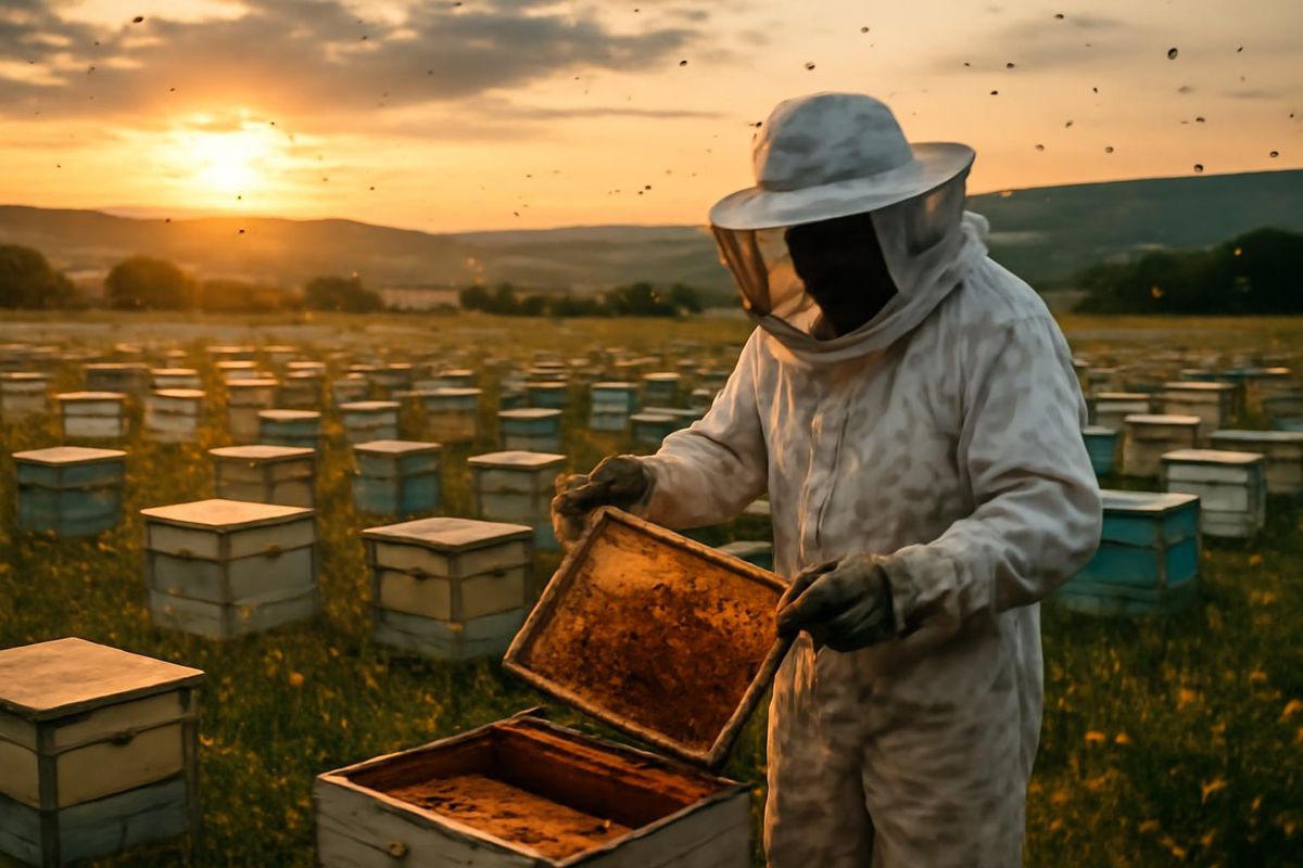 Traveling beekeepers have been hard at work in Aksaray's Eskil district, producing nearly 3…