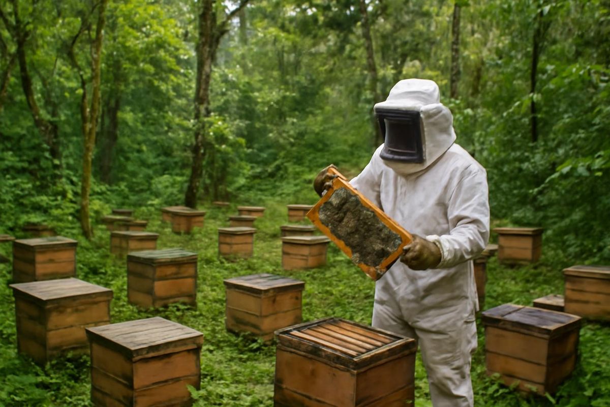 Colombie : 97 000 arbres et 190 ruches restaurent un écosystème andin à Sesquilé et Guatavita…