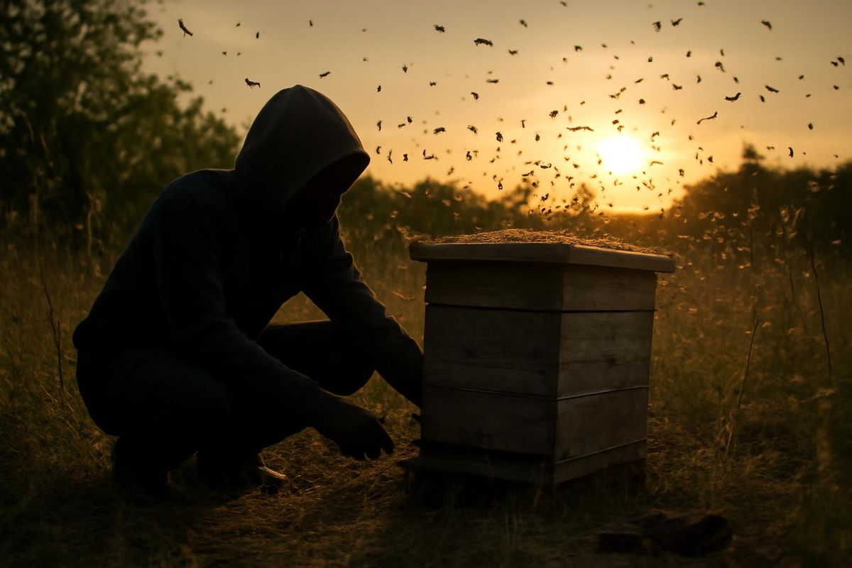 In the State of Mexico, stealing a beehive filled with honey could lead to a prison sentence…
