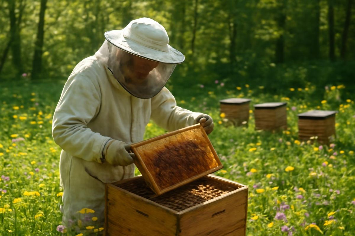 Harvesting has been completed in the 10 honey forests established by the Bursa Regional…
