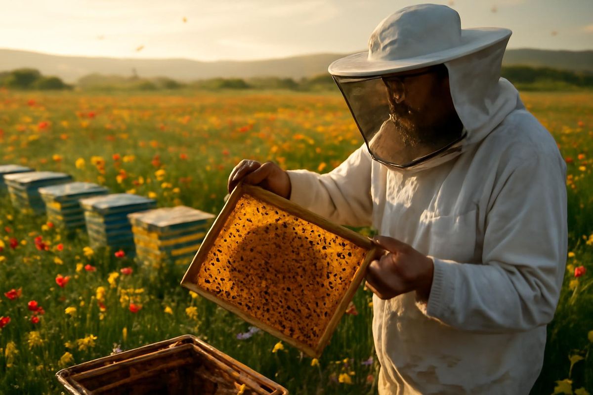 Beekeeping in Erzincan's unique highland flora has begun this year with great abundance,…