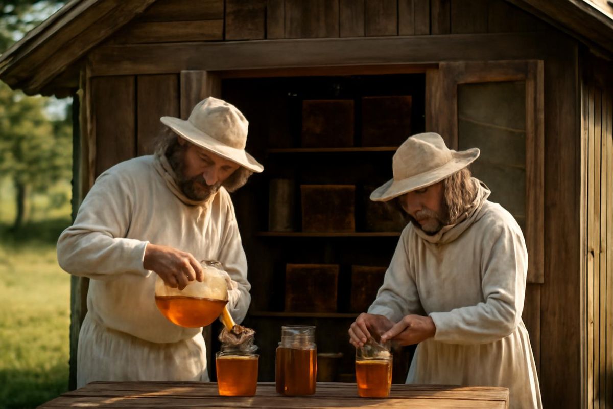 Engin en Aydın Tüz produceren al 26 jaar Bingöl-honing volgens traditionele methoden