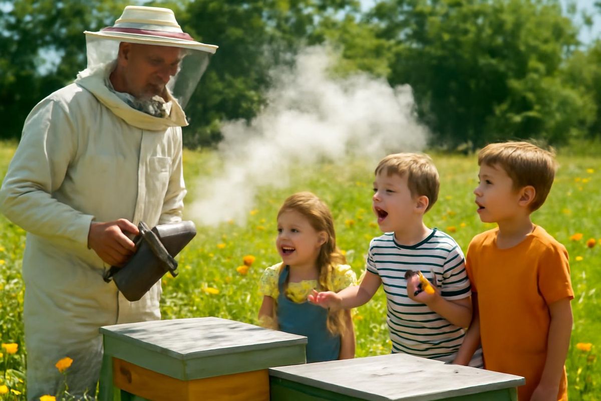 Meringer Lehrbienenstand bietet Kindern Einblicke in Bienen und Imkerei.