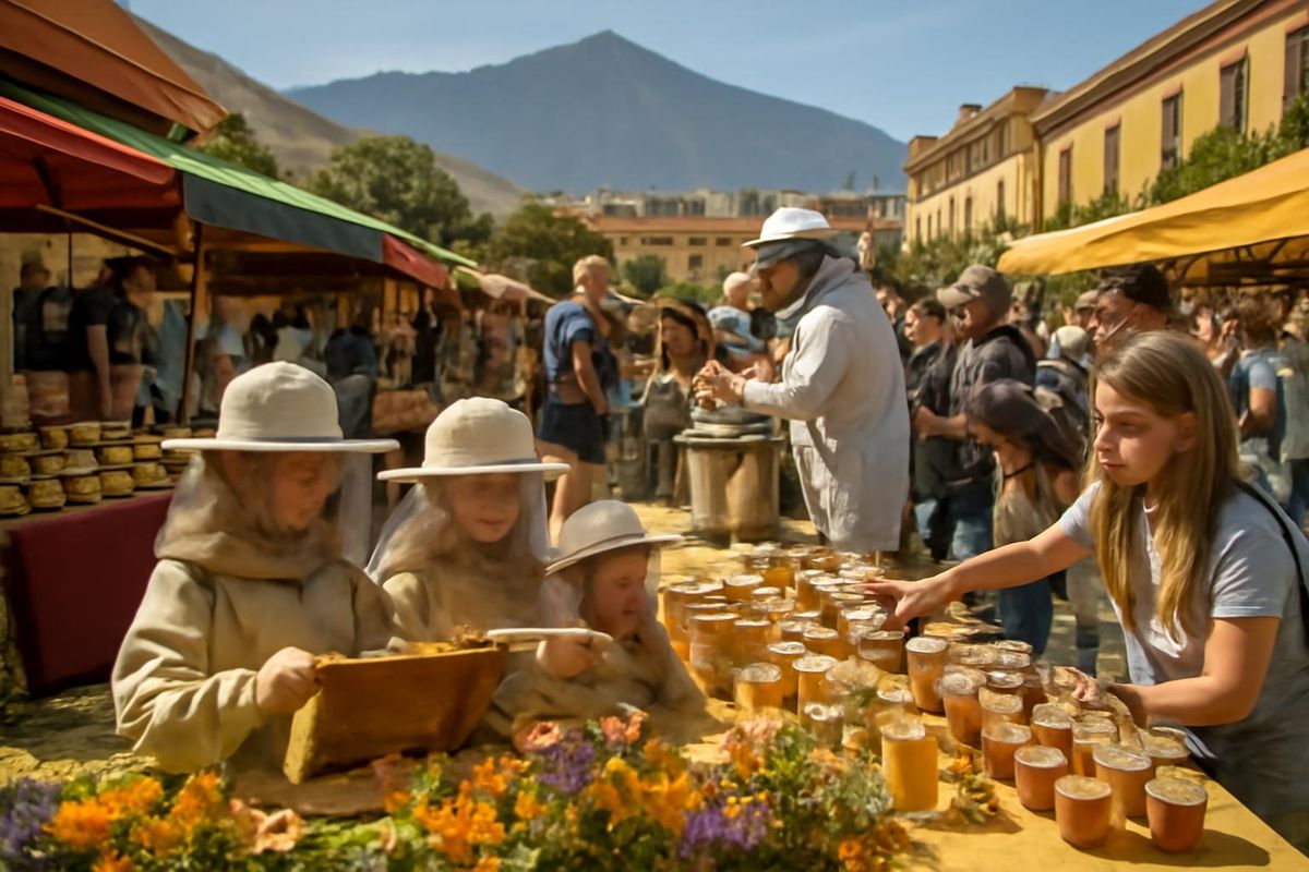 Tenerife'deki La Orotava'da 26-27 Eylül tarihlerinde düzenlenecek olan Bal Festivali,…