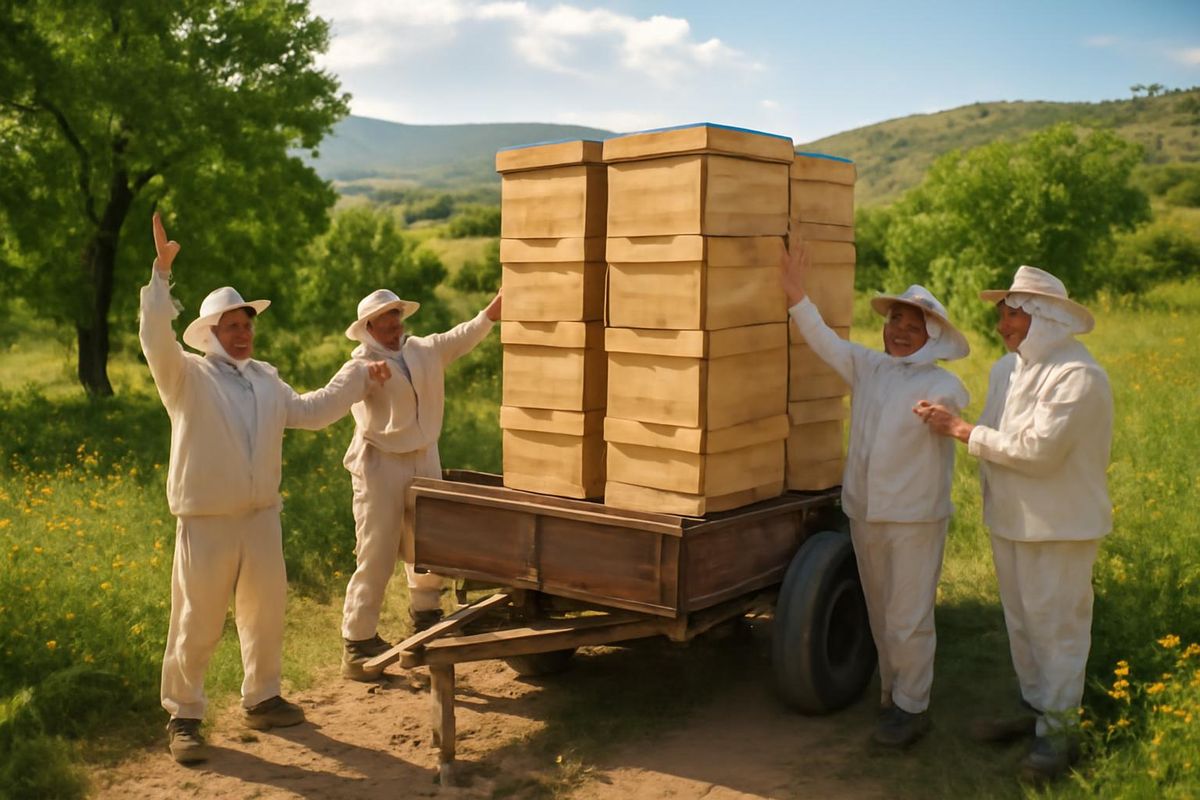 In Nevşehir werden 400 leere Bienenstöcke an 80 Imker verteilt, um die Imkerei zu fördern und…