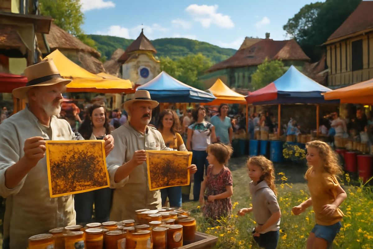 Bolu'da bal hasadı festivali heyecanı yaşanıyor.