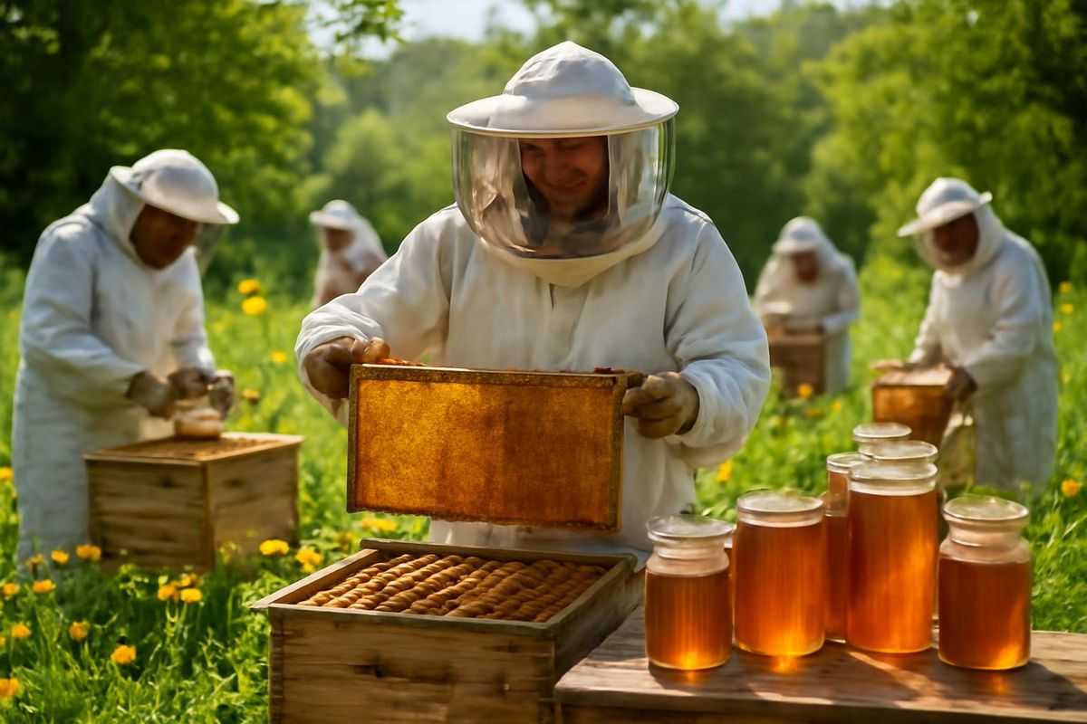 Mit Unterstützung der von der Gemeinde Bursa bereitgestellten Bienenstockförderungen haben die…