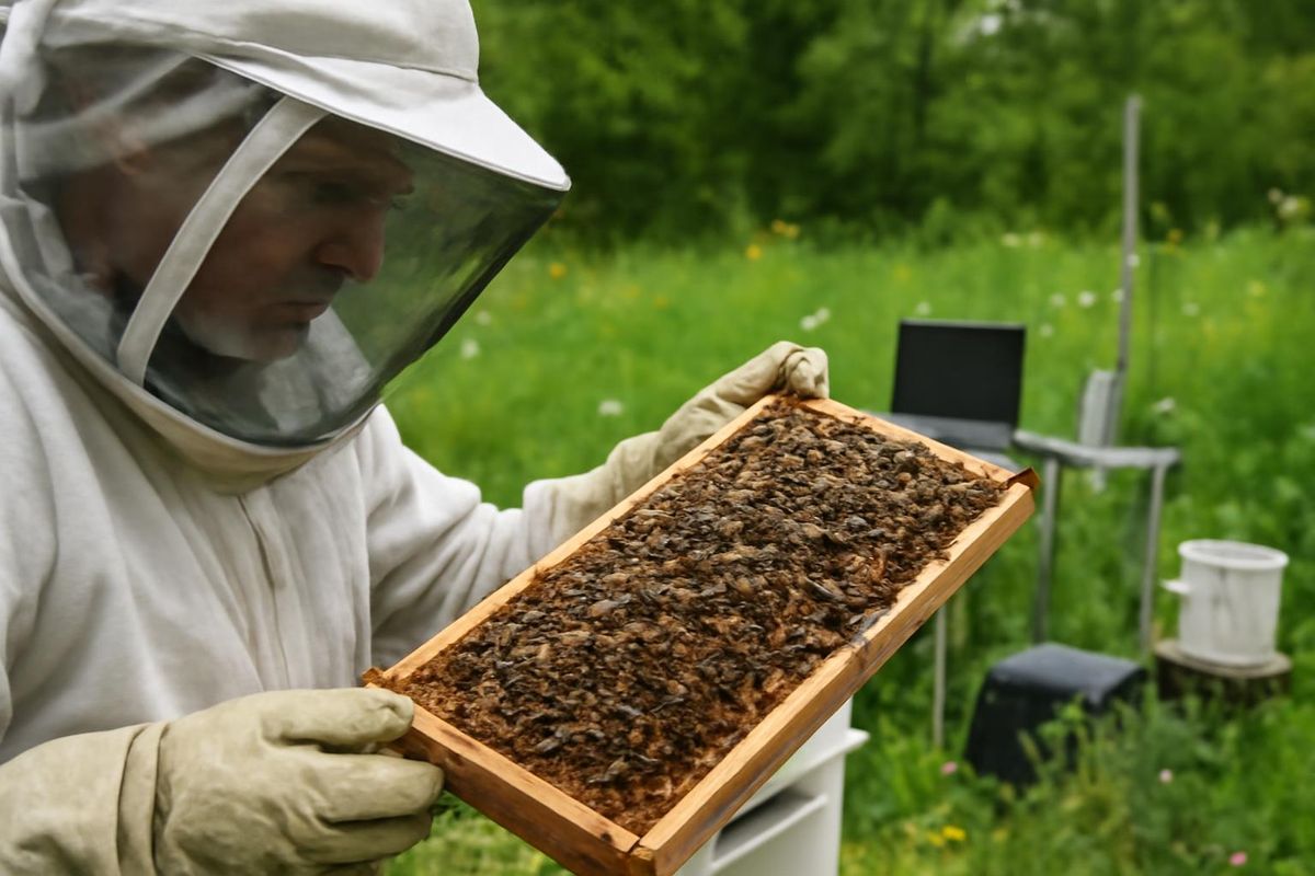 Des chercheurs identifient le Varroa destructor comme la principale menace pour les ruches en…