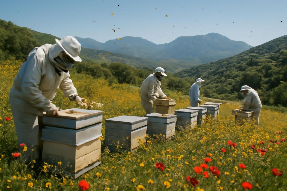 La Turquie se classe au deuxième rang mondial en matière de production de miel, avec une prévision de production de 97 000 à 100 000 tonnes d'ici 2026, grâce à 