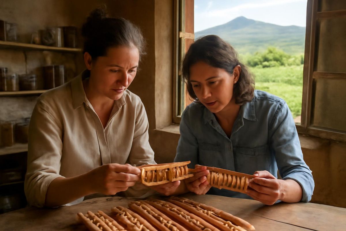 Natalia Laínez et Lucía Ibáñez ont fondé Abejas del Moncayo à Talamantes, se spécialisant dans la vente d'enjambres et la sélection génétique de l'abeille ibéri