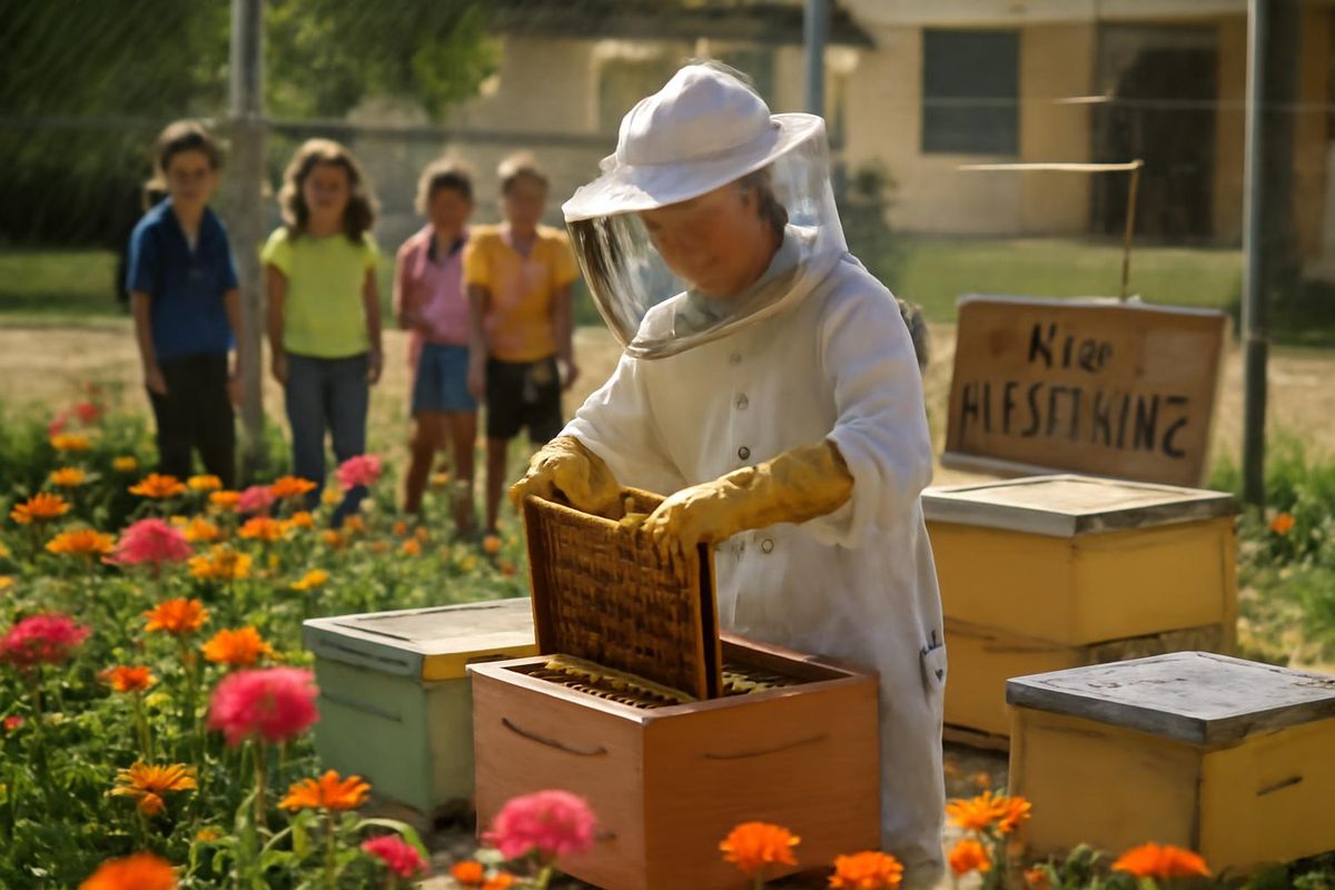 Agustín Mabres Valdez, un jeune de 18 ans originaire de Neuquén, a transformé sa passion pour les abeilles en un projet apicole nommé “Las Melarias”. Él est act
