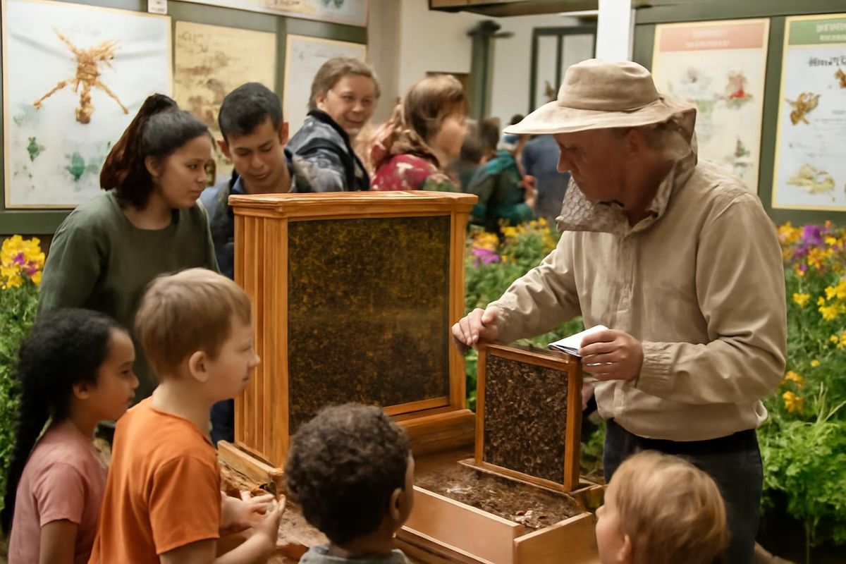 Viele Gäste entdeckten die beeindruckende Bienenwelt im Celler LAVES Institut.