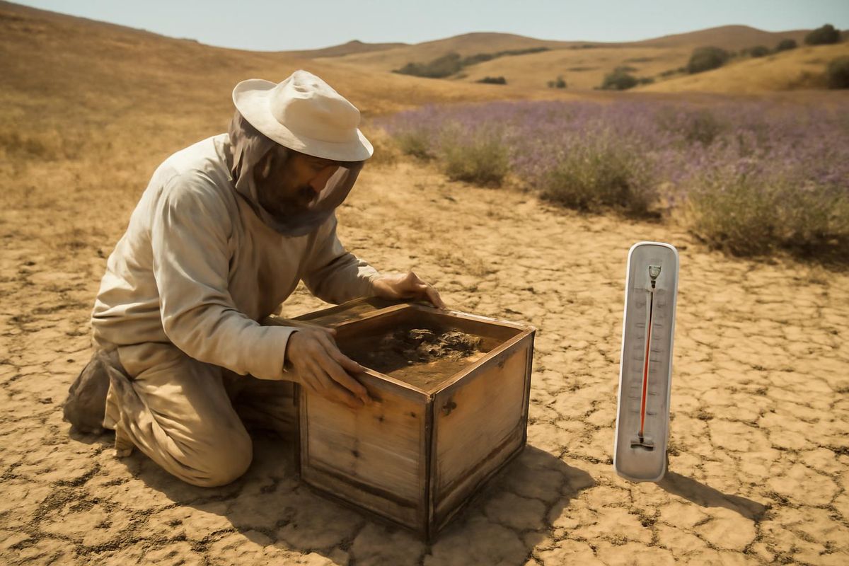 Beekeepers seek CAP assistance as honey imports increase by 18% due to heat.