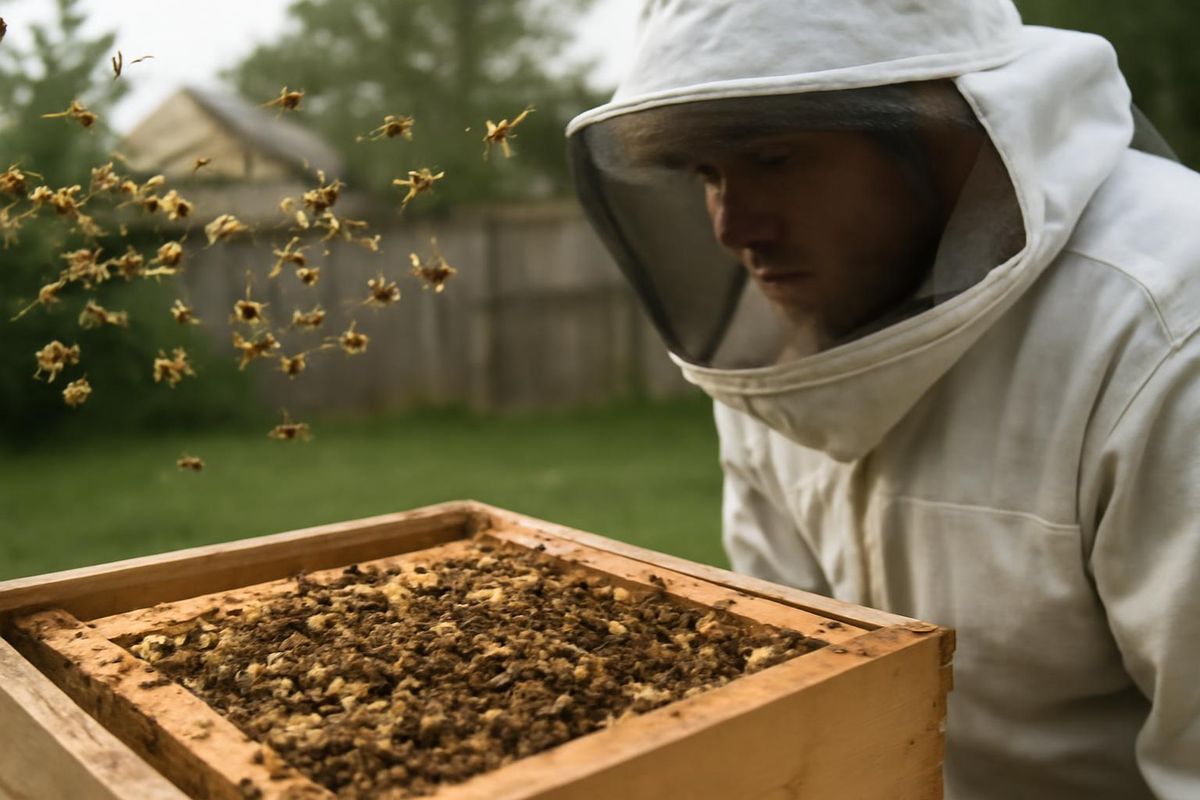 Milwaukee beekeeper identifies yellow jackets as the real invaders, not honeybees.