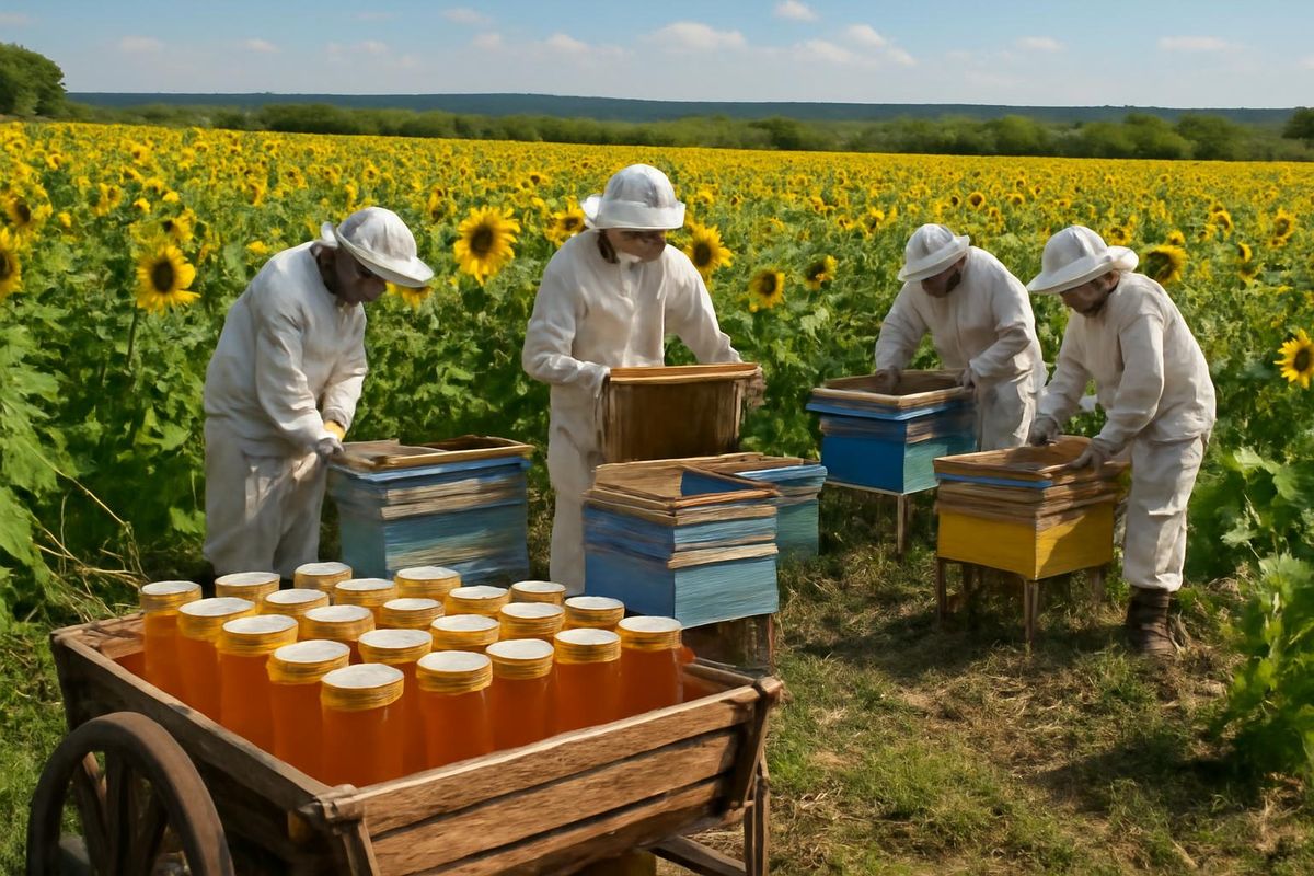Moldovan Imker erweitern ihre Produktion und dringen in Exportmärkte vor, unterstützt durch…