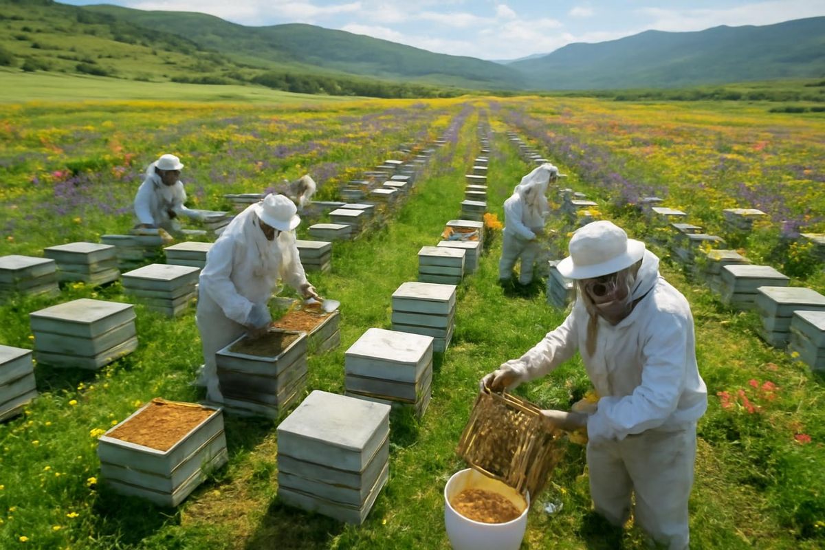 La saison de récolte du miel a débuté à Tunceli, avec une prévision de production dépassant…