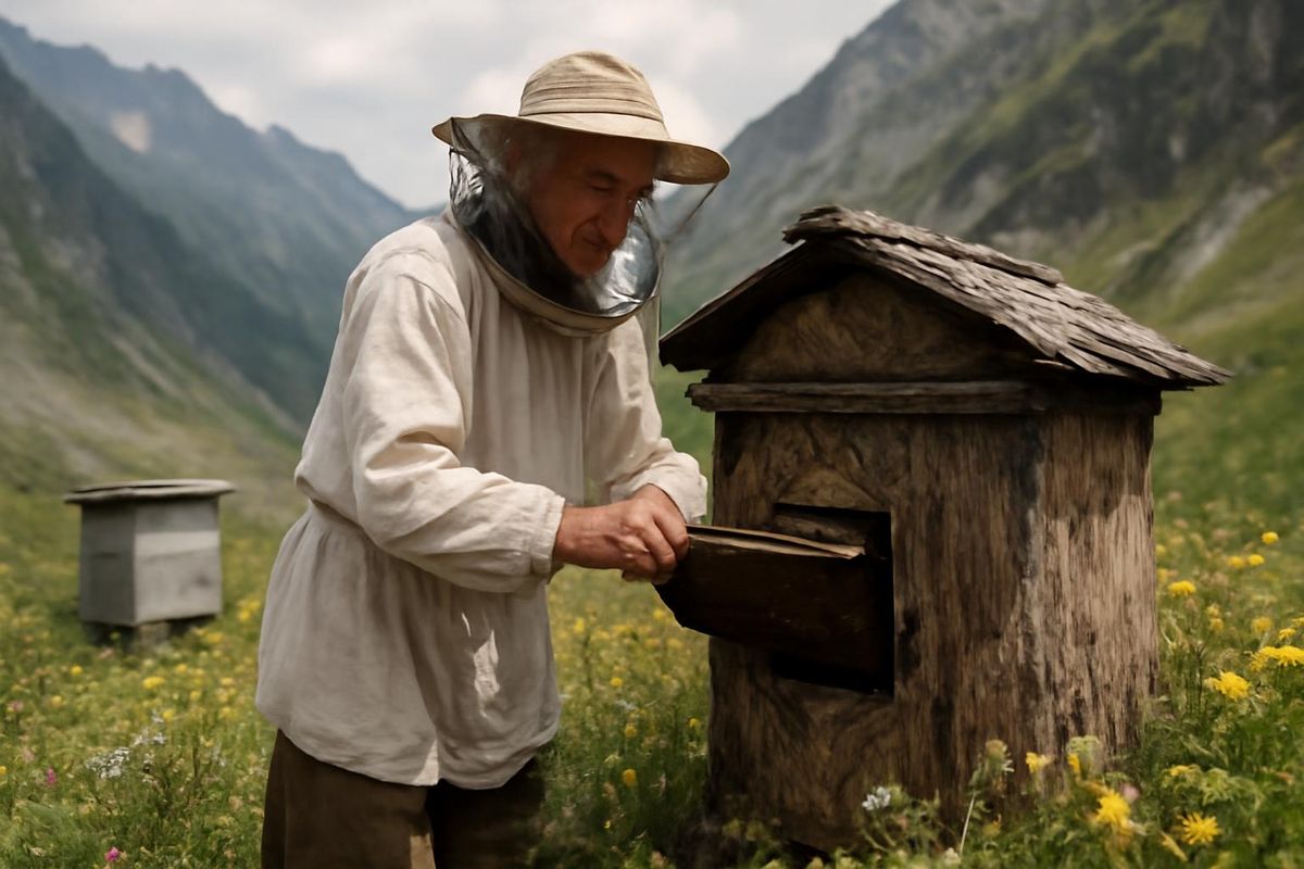 In Tunceli wird trotz der Verbreitung moderner Bienenstöcke die jahrhundertealte traditionelle…