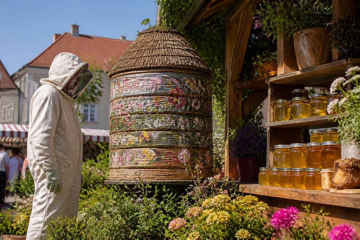 Tijdens de Bayerische Imkertag in Mindelheim werden de nieuwe honighoofden gekroond, met de…