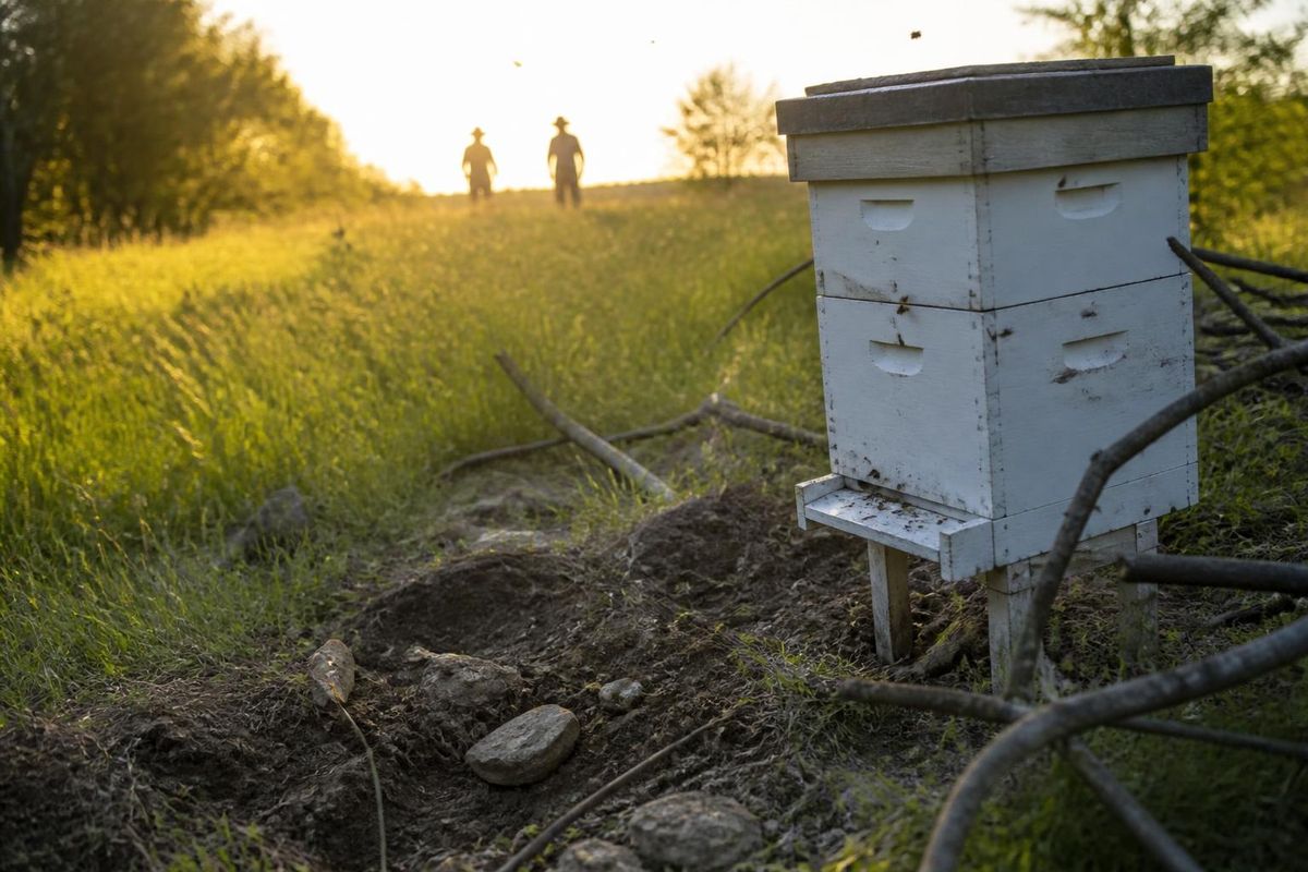 In Konya, im Bezirk Bozkır hat die Bienenhaltung von Hüseyin Dumru erneut unter den Angriffen…
