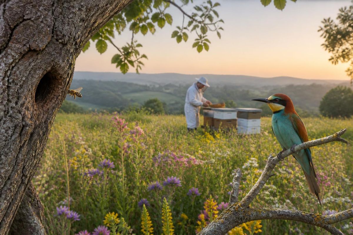 SEO/BirdLife, İspanya'da yapılan çeşitli araştırmalara dayanarak, abejaruco kuşunun kolonilere…