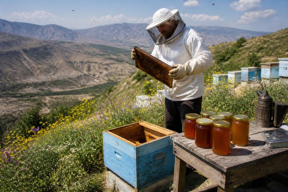Date: 17.09.2026 10:39 The organic honey harvest in Akçadağ, Malatya has concluded, with…