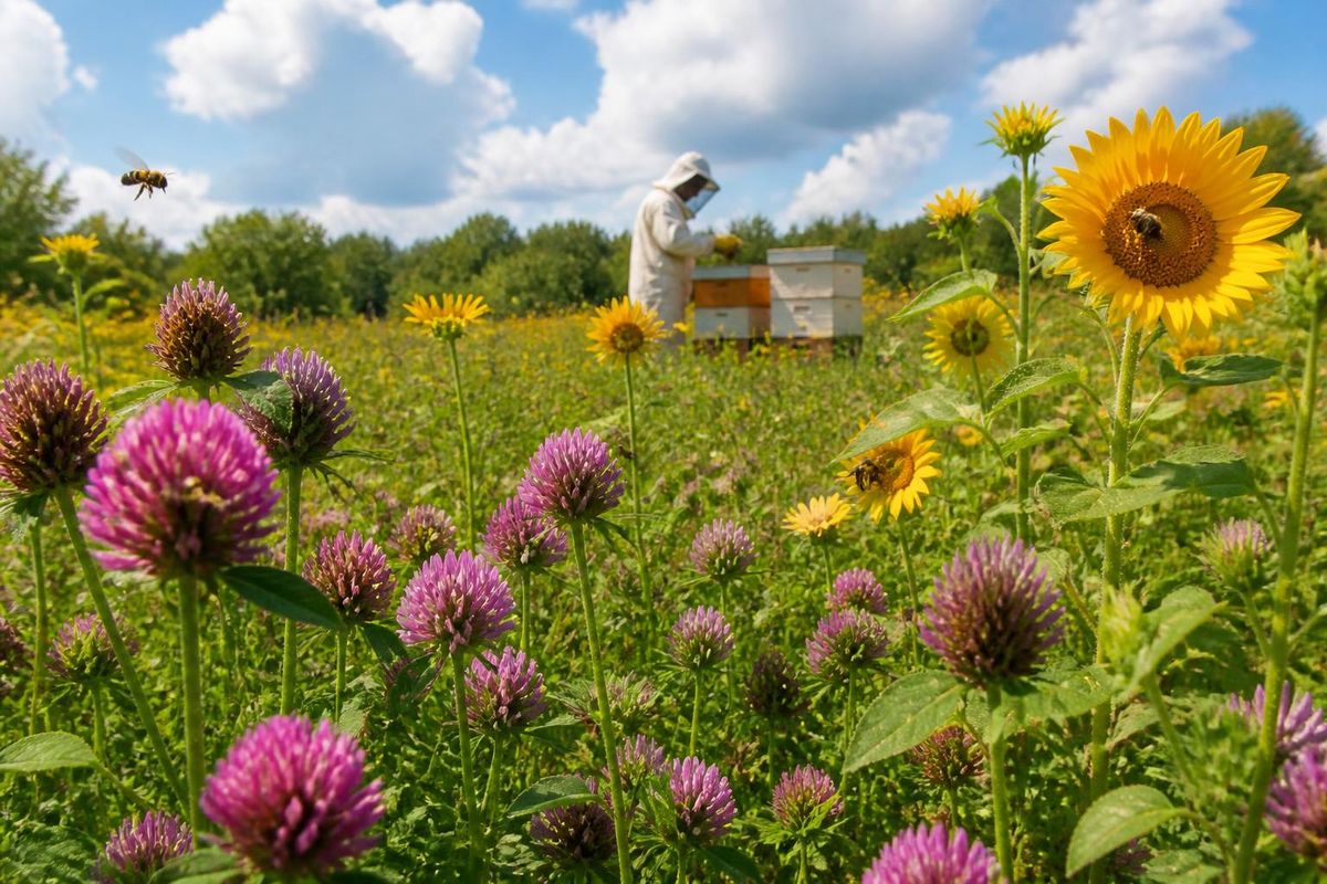 Ohio honeybees celebrated during National Honey Month observance.