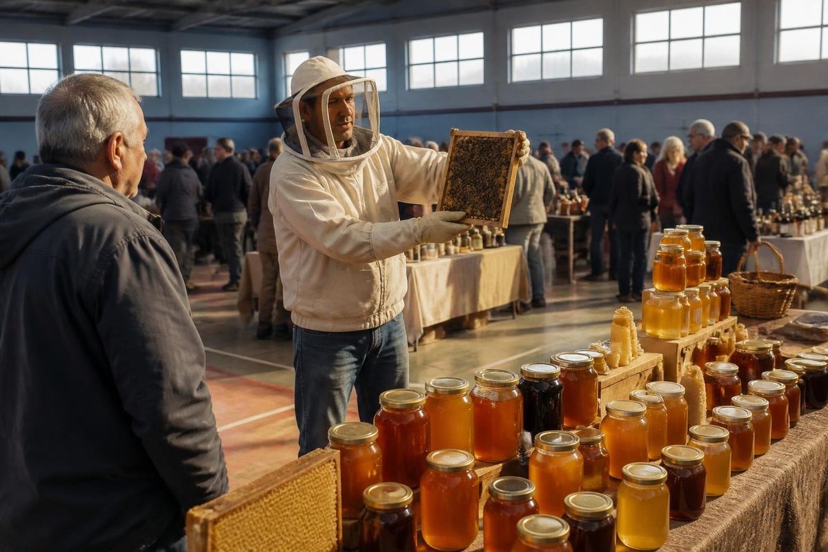 The honey fair in Vega de Liébana has become a highlight, featuring eight honey producers, four of whom are from the 'Miel de Liébana' designation, alongside 27