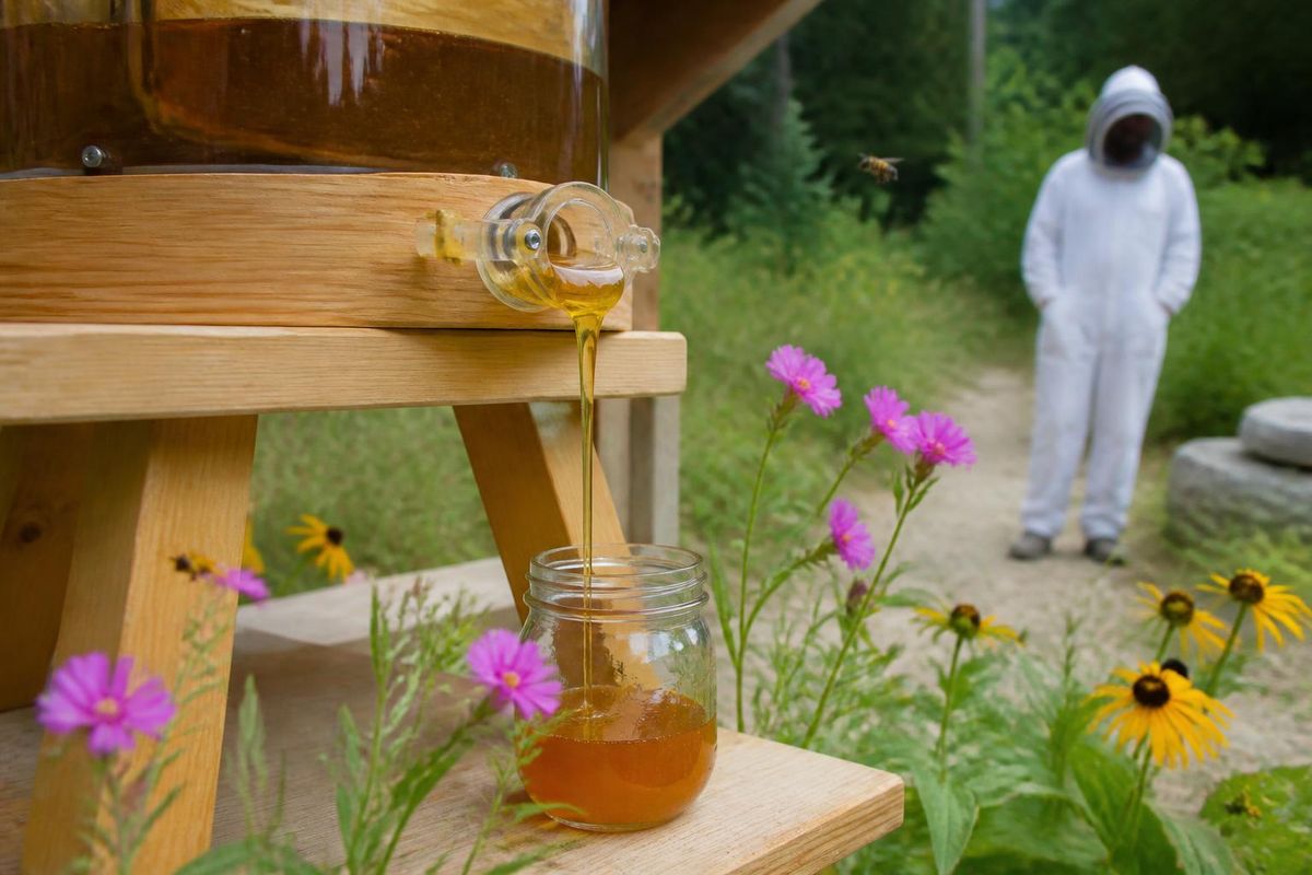 NEW LONDON, Wis. (WBAY) - Aileler, Pazar günü Mosquito Hill Doğa Merkezi'nde düzenlenen "Bal…
