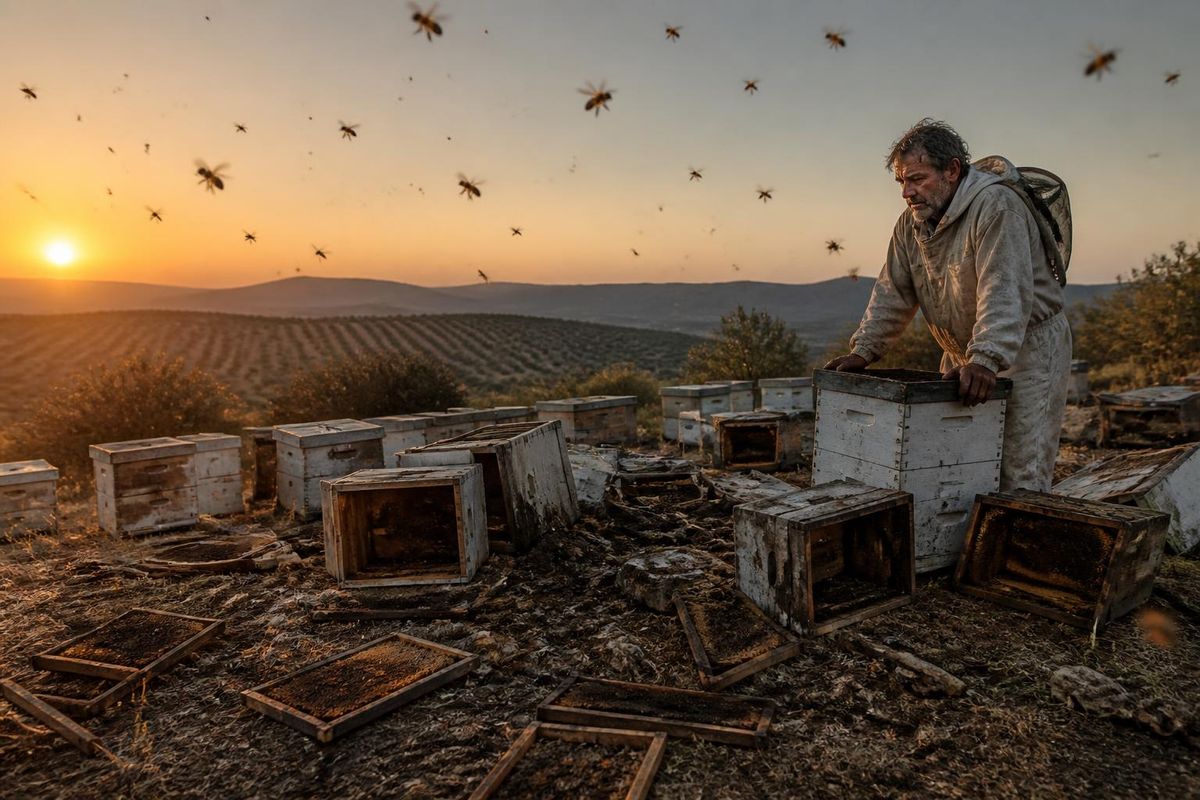 Beekeepers in Andalusia are facing significant bee mortality due to the invasive Asian hornet (Vespa velutina). The presence of this species, along with the ori
