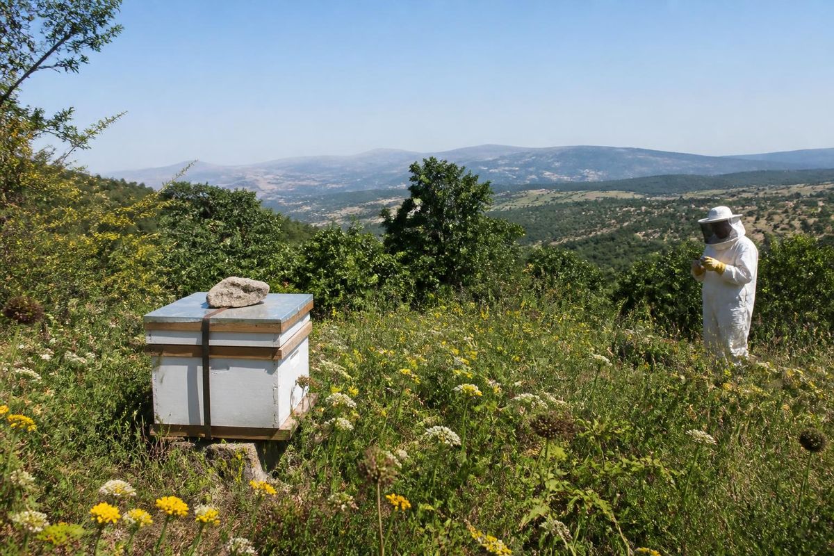 A hive inspection was conducted in Emet, Kütahya on September 22, 2026, to monitor beekeeping activities and support initiatives. The inspections took place in 