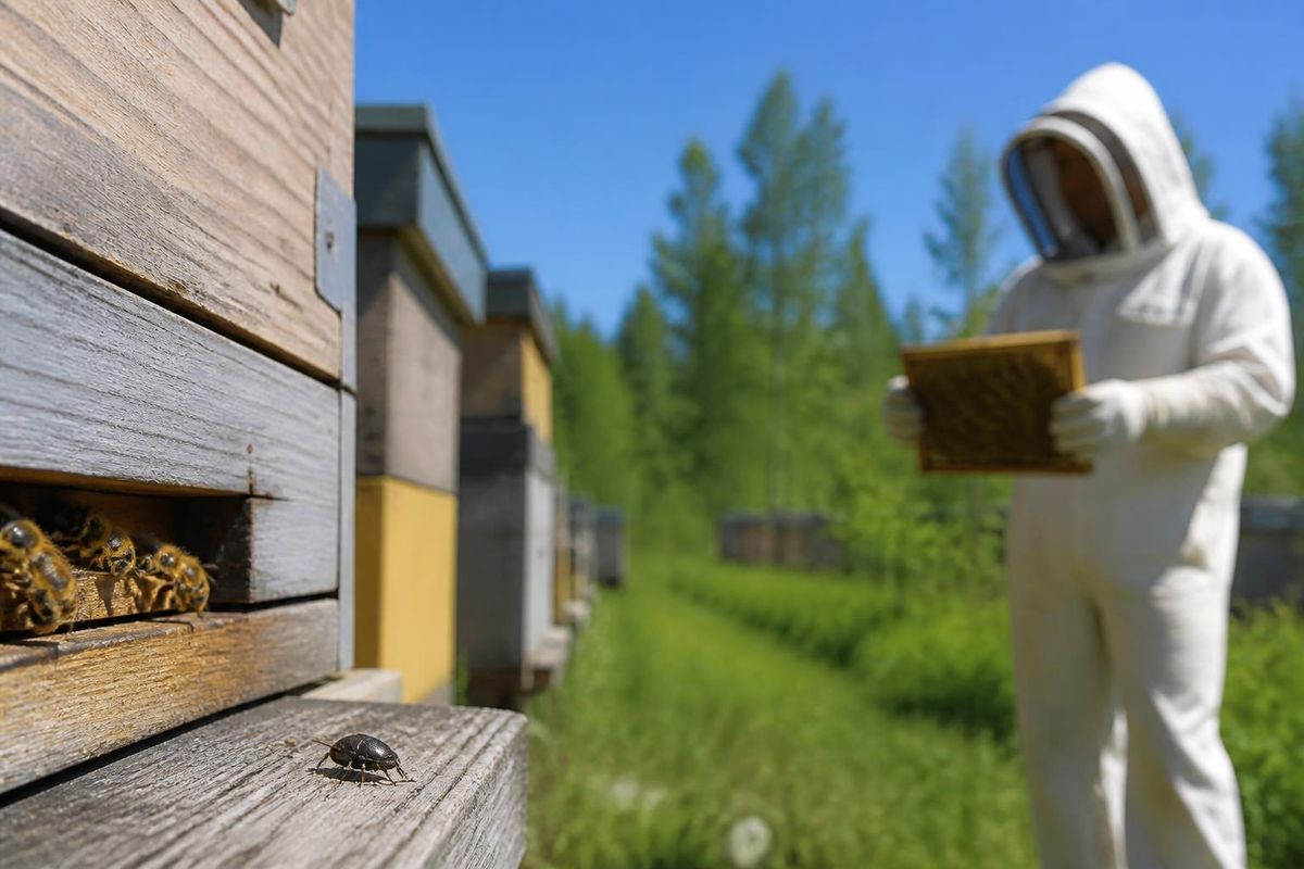 Webinaires France-Québec sur le petit coléoptère des ruches au Québec