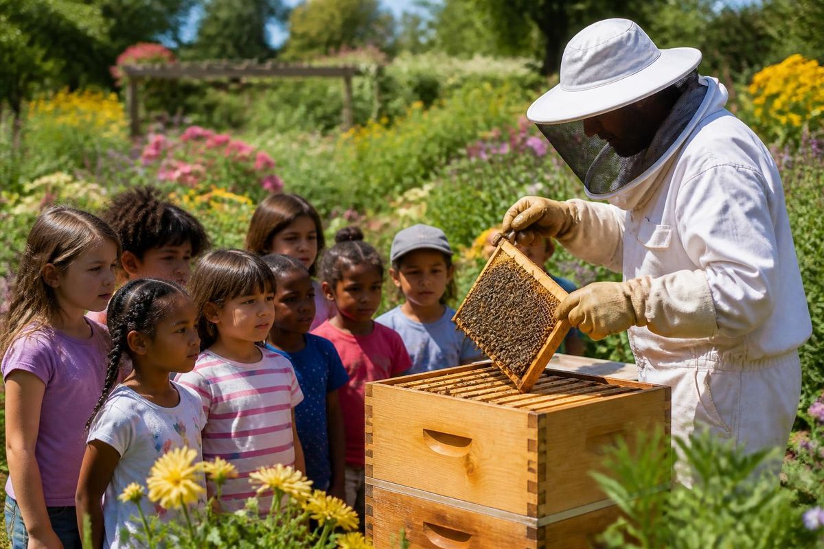 The Marler organization "Bees & Teens for Future" merges traditional beekeeping with youth engagement and even motorsport. Beekeeper Marc Schich aims to introdu