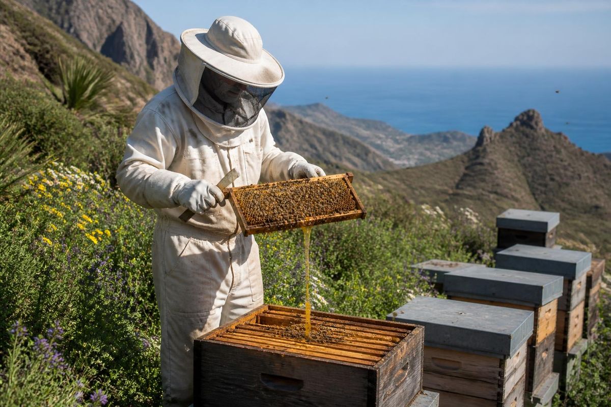 Three honeys from Telde have distinguished themselves among the best in Gran Canaria. The municipality's beekeeping showcased its production quality at the XX O
