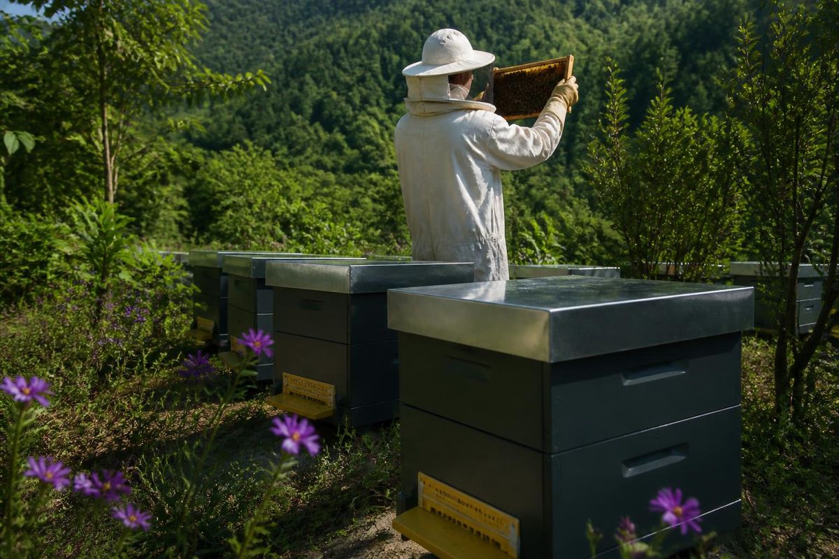 Esra Yıldırım, a young entrepreneur from Erfelek, Sinop, has made a significant entry into beekeeping with substantial grant support from rural development proj