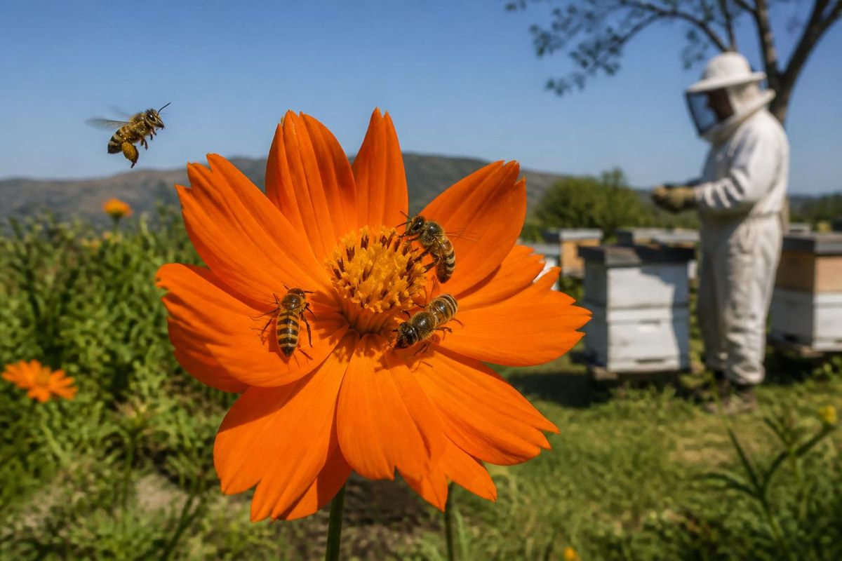 Nous avons besoin des pollinisateurs pour notre survie en tant qu'espèce humaine