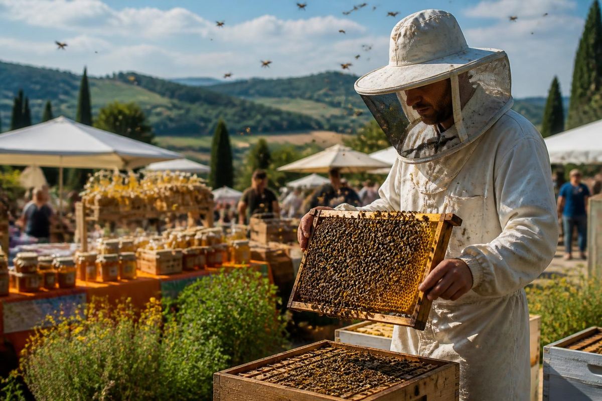 Op zondag 4 oktober vindt in Pieve al Toppo de jaarlijkse Fiera del Miele plaats