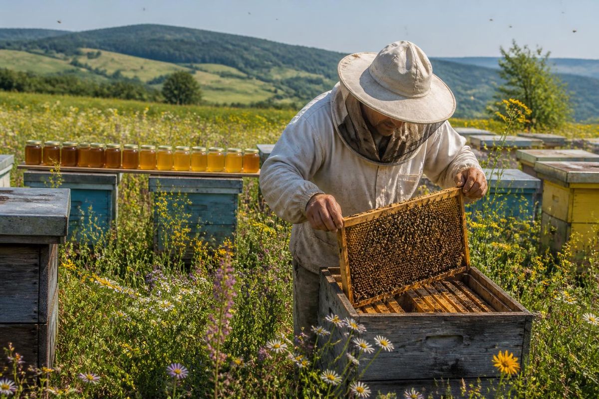 This year’s mild weather has resulted in a significant honey harvest in Romania, with an…