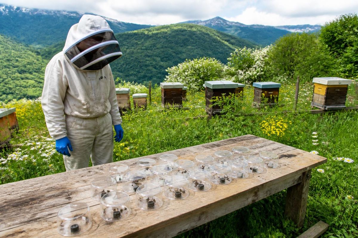 In Asturien wurden in diesem Frühjahr über 111.000 Königinnen der Asiatischen Hornisse…