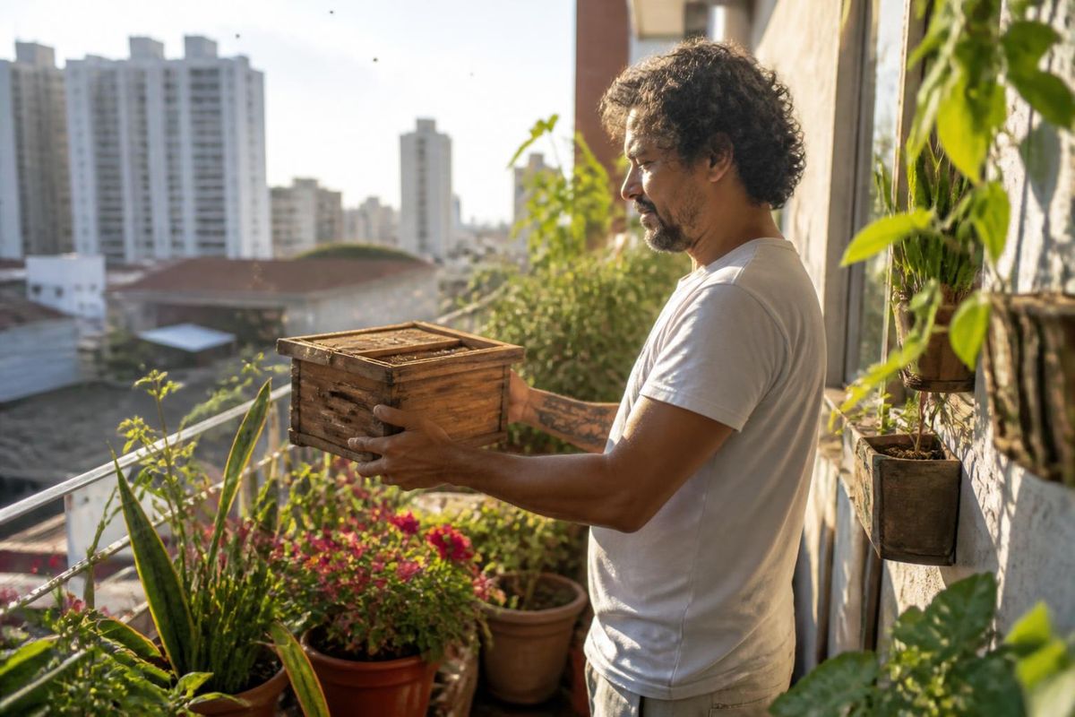 In Fortaleza, stingless bees are being raised in backyards and even apartments, a practice…
