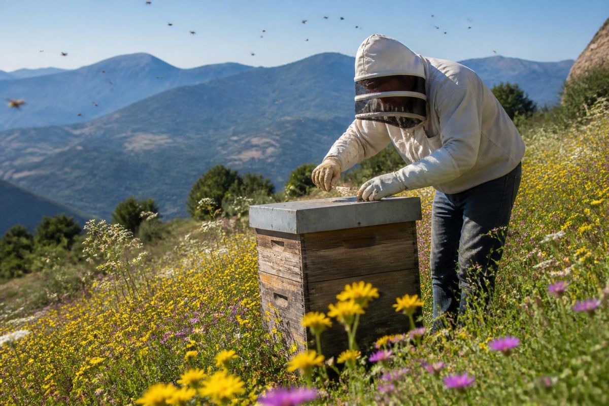 L'Associazione Regionale Apicoltori Siciliani a récompensé le Miel d'Abeille Noire Sicule des…